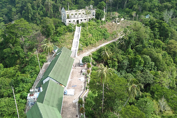 Bangunan peninggalan tentara Belanda di komplek William Toren