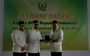 Kepala BPPT Subang Penyuling Air Modern bagi Dayah DQA