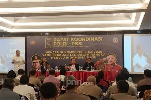 PSSI Gelar Rakor dengan Polri