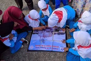 Begini Cara RUMAN Kenalkan Tsunami pada Anak TK