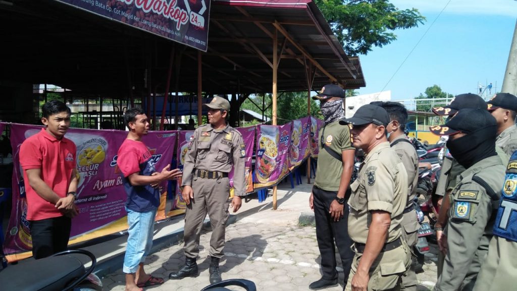 Satpol PP Terus Pantau Aktivitas Warkop di Banda Aceh