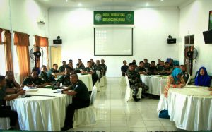 Dandim Atim Pimpin Rapat Persiapan TMMD ke-107