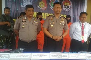 Polres Aceh Tamiang Bekuk 4 Tersangka Curat