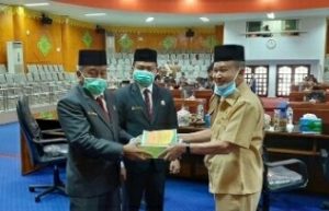 Eksekutif Serahkan LKPJ 2019 ke Legislatif Tamiang
