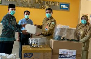 Cegah Covid-19 GBTMA Bantu APD untuk RSUDZA