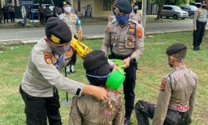 60 Personel Baru Dit Samapta Dapat Pembaretan