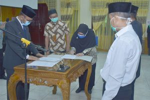 Kadinkes Aceh Tamiang Kembali Diganti, untuk Percepat Penanganan Covid-19