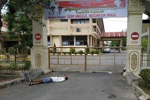 Napi Asimilasi Covid-19 Ditemukan Pingsan di Depan Kantor Walikota Langsa