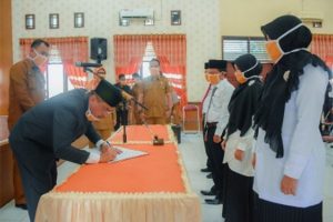 Jelang Ramadhan, 84 Kepala Sekolah di Aceh Tamiang Diganti