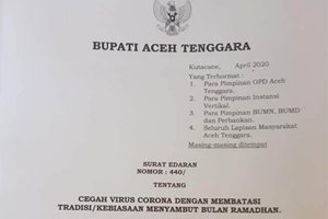 Bupati Agara Keluarkan Imbauan Larangan Mandi Meugang?