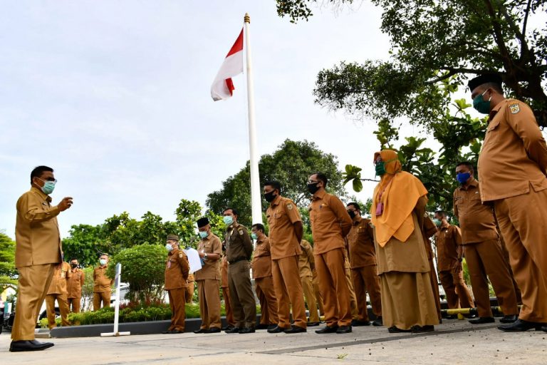Kehadiran ASN Pascalebaran di Banda Aceh 99,35 Persen