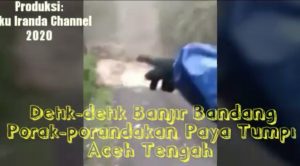 VIDEO Detik-detik Jebolnya Bukit Paya Tumpi Hingga Terjadi Banjir Bandang