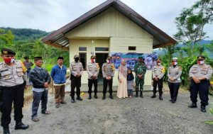 Polres Aceh Tengah Tuntas Bedah Rumah Linawati Asal Pejeget, Pegasing