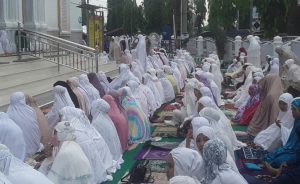 Ribuan Jamaah Padati Shalat Ied di Masjid Syukur Birem Puntong