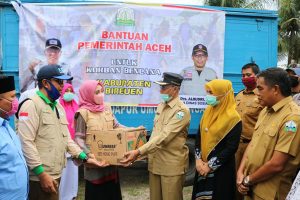 Pemerintah Aceh Salurkan Bantuan untuk Korban Banjir Bireuen