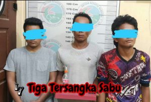 Nyabu, Tiga Pemuda Diciduk Tim Opsnal Polres Atam