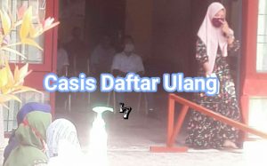 Ratusan Casis SMKN 2 Langsa Daftar Ulang