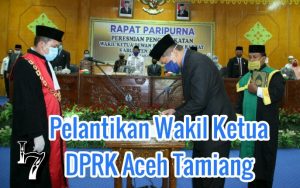 M Nur Dilantik, Pimpinan DPRK Atam Lengkap
