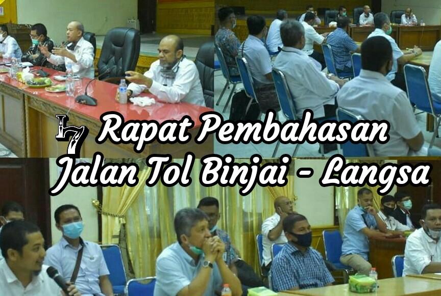 Jangan Ada Mafia Hambat Proyek Jalan Tol Binjai-Langsa