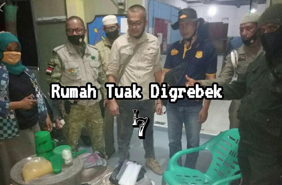 Rumah Penjual Tuak Digrebek