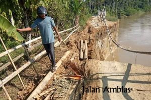 Jalan Amblas ke Sungai, 6 Gampong Terisolir