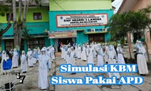 Disdik Langsa Lakukan Simulasi KBM New Normal