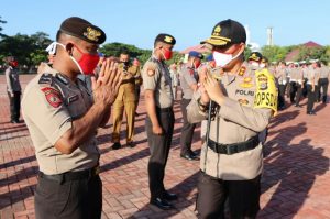 1.266 Personel Polda Aceh Naik Pangkat