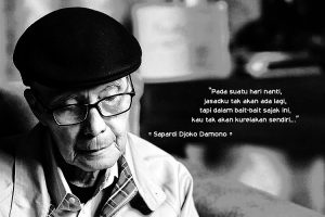 7 Puisi Isyarat Kematian dari Sang Maestro Sapardi Djoko Damono