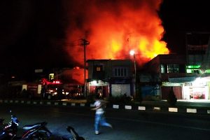 Kebakaran Hebat Landa Aceh Tamiang