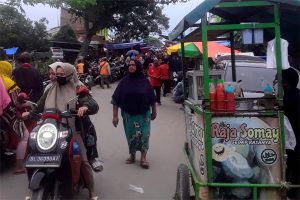 Pasar Peukan Tualang Cut, Tetap Ramai di Tengah Covid-19