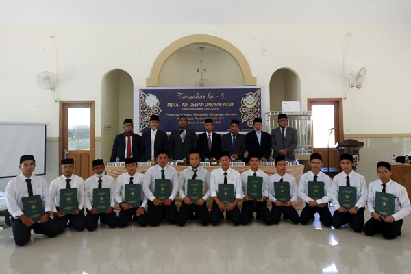 ADI Dewan Dakwah Aceh Gelar Tasyakuran Angkatan Kelima