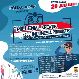 Ayo Millenials, Ikuti Lomba Vlog Behadiah Rp20 Juta