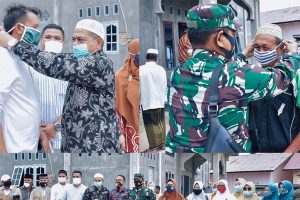 Tidak Pakai Masker di Aceh Tamiang Dicabut KTP dan Izin Usaha