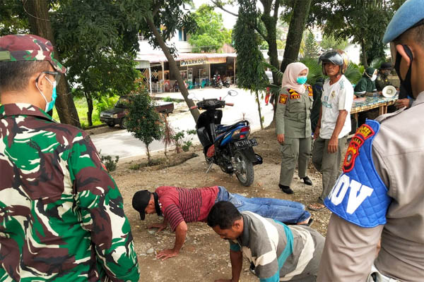 Menuju Zona Hijau, Aceh Tamiang Intensifkan Razia Wajib Masker