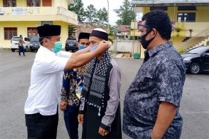 Camat Ena Malikussaleh, Pimpin Gebrak Masker di Blangkejeren