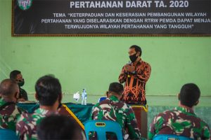 Pembinaan Tata Ruang Pertahanan Darat