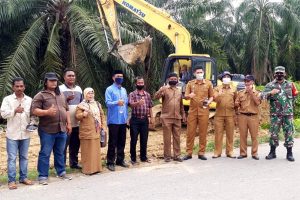 Lahan Sawit Milik HGU Ditumbangkan, Anggota Dewan Dukung Relokasi Pasar Upah