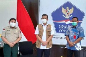 Rocky Temui Letjen TNI Doni Monardo