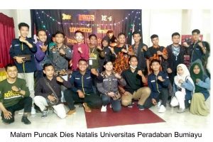 Universitas Peradaban Bumiayu Gelar Malam Puncak Dies Natalis ke-6