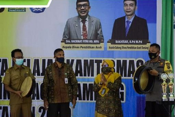 SMKN 2 Karang Baru Duta Pelajar Kamtibmas