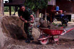 100 Personel Diterjunkan Lakukan Binter Terpadu di Aceh Timur