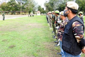 Kodim Aceh Tamiang Gelar Apel Gabungan Nataru 2021