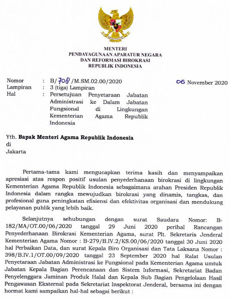 Kakanwil Kemenag Aceh Abaikan Surat Menteri