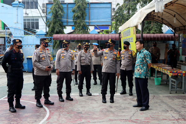 Kapolda Tinjau Pos Operasi Lilin Seulawah di Banda Aceh