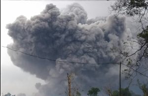Gunung Semeru Muntahkan Awan Panas Guguran