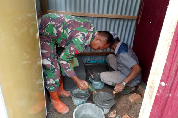 71 Jamban Sehat Dibangun Koptu Ismail Buat Warga tak Mampu