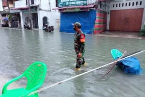 Kepungan Banjir di Langsa Makin Parah