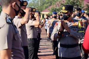 1.735 Polisi Aceh Naik Pangkat