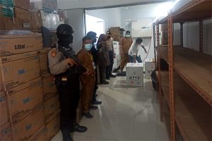 Sebanyak 19.600 Vial Vaksin Covid Kembali Dikirim ke Aceh, Dikawal Dit Lantas Polda Aceh