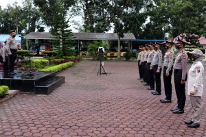 120 Personel Polres Langkat Naik Pangkat